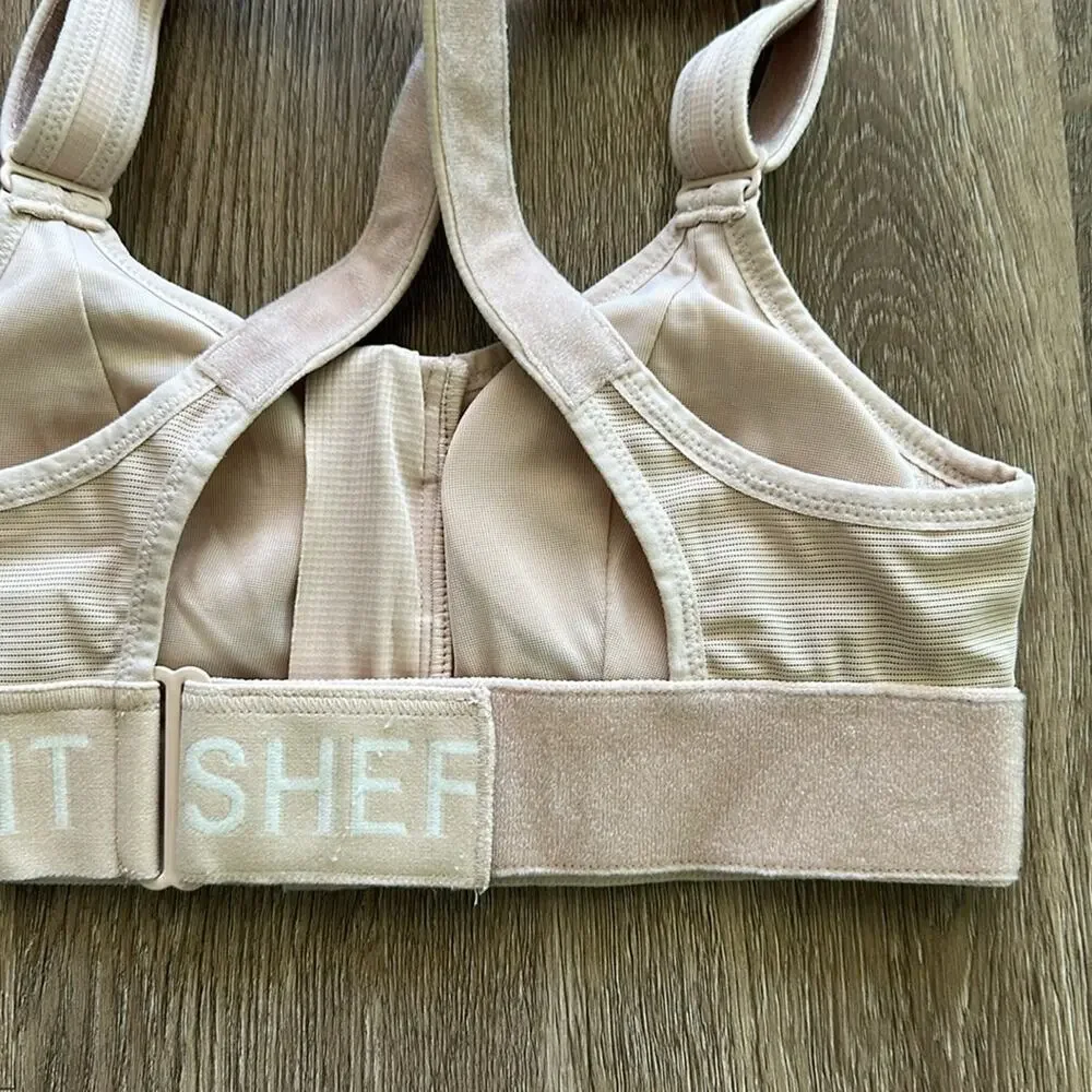 SheFit Ultimate‎ Sports Bra Sandstorm Size XS High Impact Adjustable